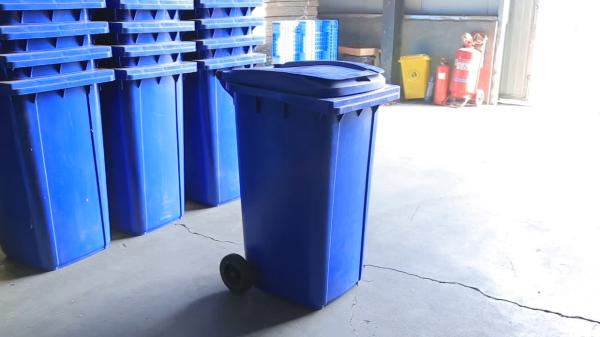 120L 240L 360L 660L 1100L Cheap garbage bin HDPE dust bin Trash can