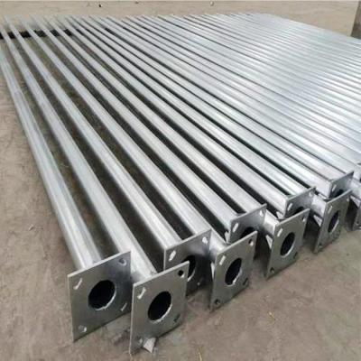 Powder Coating Surface LED Street Light Pole 620MPA Max Ultimate Tensile Strength