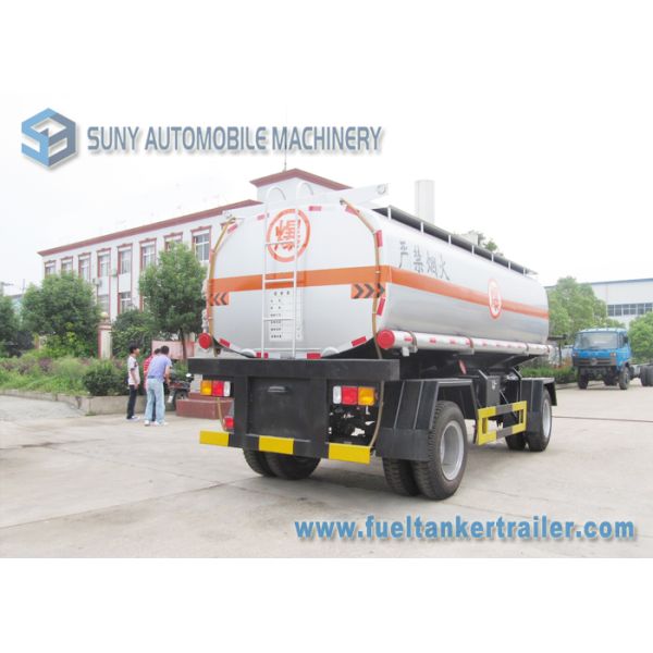 Chemical Liquid International Tank Trailer Double Full Axle 15000L