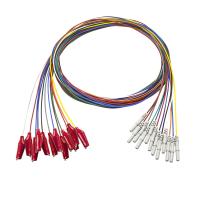 Agrippeur de style du vacarme 1.5mm avec l'électrode de fils de l'or plaquée par électrodes molles EEG EMG de l'agrafe EEG de coquille