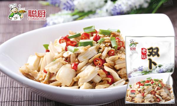HACCP Certified Chinese Preserved Radish Matching Noodles For Hotel Restaurant Catering