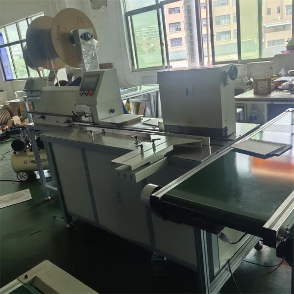 Double Wire O Machine Wire Book Machine Automatic Double Wire Binding Machine for Spiral Books