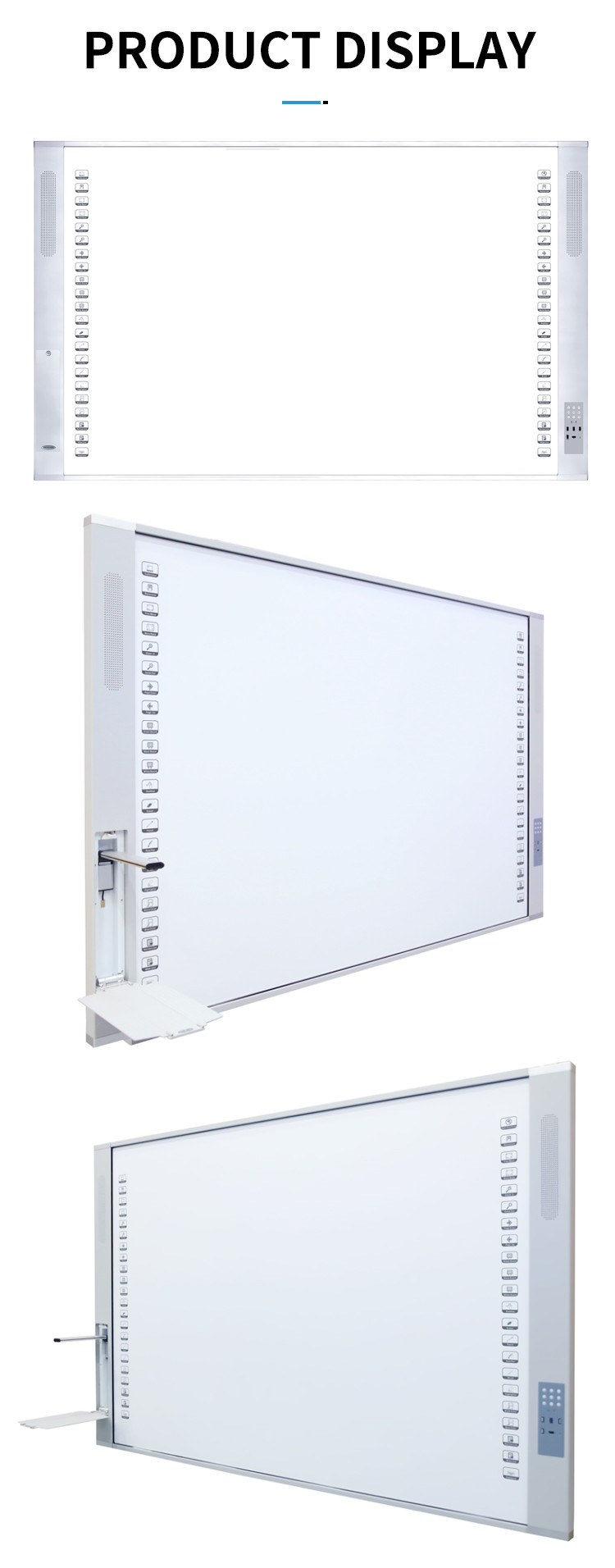 Все в одной умной взаимодействующей рамке пункта Whiteboard Multi ультра тонкой для класса