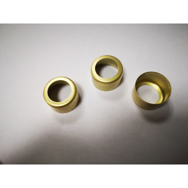 OEM Brass Deep Drawing Stamped Parts – High-Precision Cold Forming Components for Electronics and Plumbing
