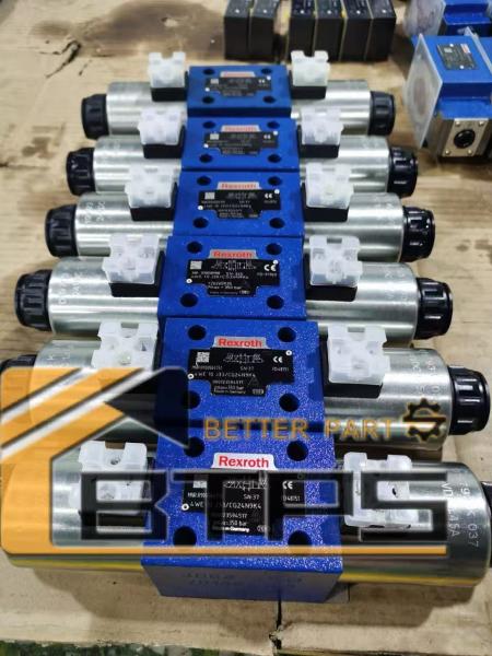 Rexroth 4WE6E1X/HG24N9K4 WE6J1X/24 4WE6D70/HG24N9K4 4WE6E1X Hydraulic Directional Regulating Valve Cast Iron Solenoid