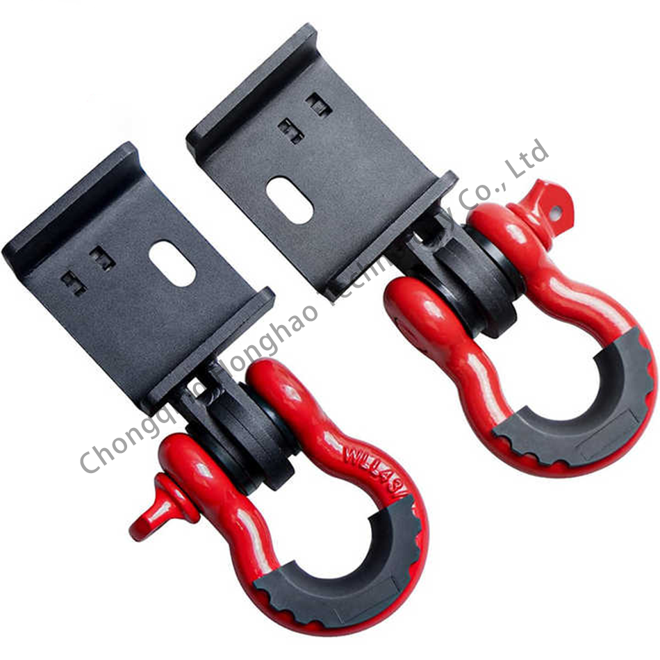 Сплавная сталь внедорожная ловушка ловушка Клевис буксирующая машина пластиковая защитная установка 3/4 дюйма