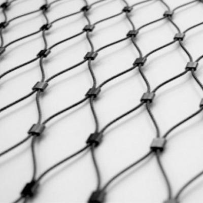 Diamond 3mm Flexible Stainless Steel Cable Mesh 7 X 19