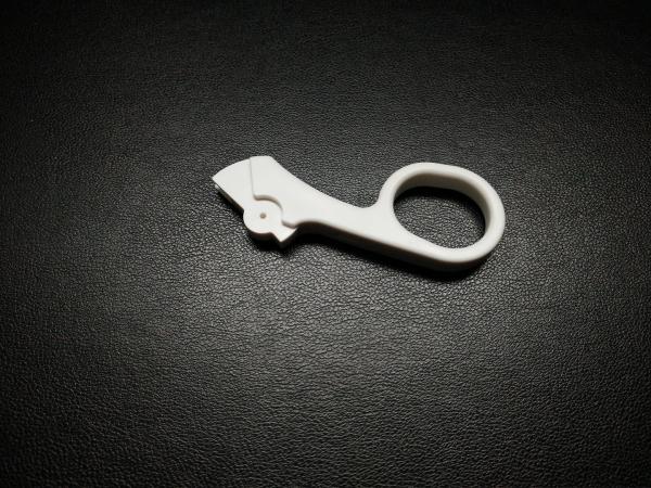 ABS Material Scissors Moulding Plastic Parts For Medical , Mirror Polishing
