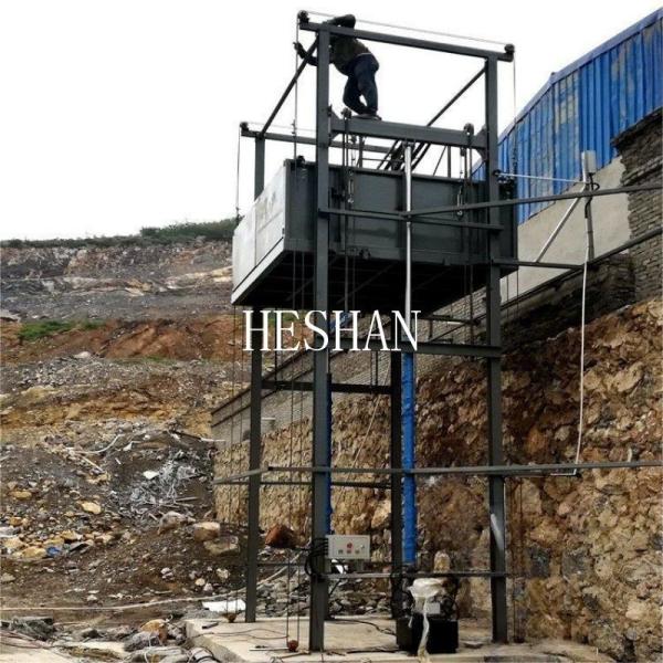 Workshop Logistics Mezzanine Goods Lift 1000Kg Hydraulic Electric Lift Elevator
