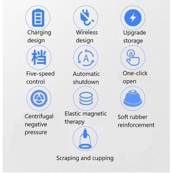 Massage Tools Traditional Chinese 24pcs Cups Anti Cellulite Electric Cupping Set Vacuum Gua Sha Cupping Therapy with Pump Gun Extension Tube