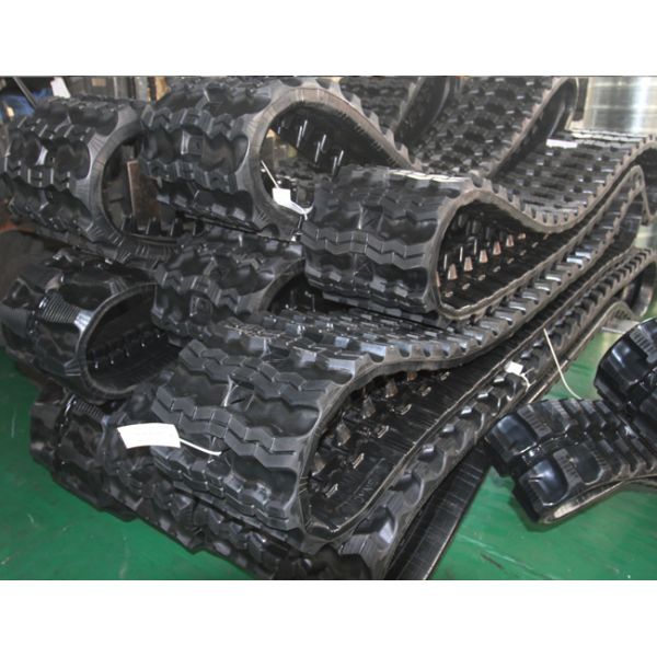 Trilhas do tanque de borracha e de aço, velocidade running alta, construção B320*86ZZ*54