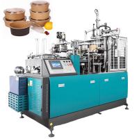 cuvette de papier ultrasonique complètement automatique de la nourriture 8-35oz faisant la machine
