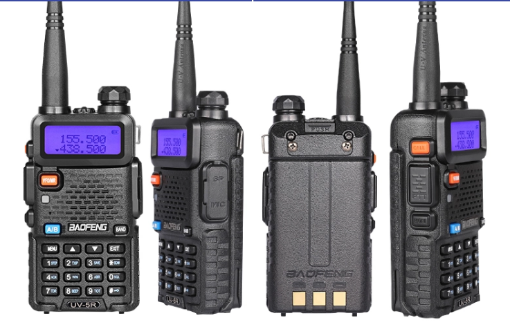 Professional Walkie Talkie Baofeng 8W Dual Band Vhf Uhf Long Range Powerful