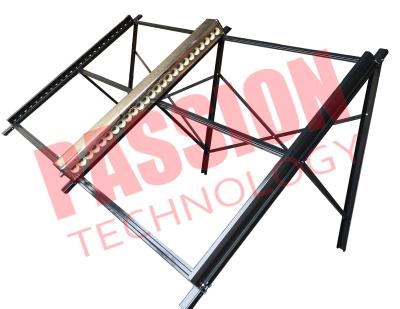 Multi distribuidor lateral dobro de aço inoxidável do coletor solar de tubo de vácuo da função