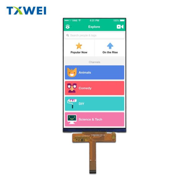 Pantalla LCD de alta definición de 6 pulgadas 720 * 1280 con interfaz MIPI panel de visualización LCD terminal de mano