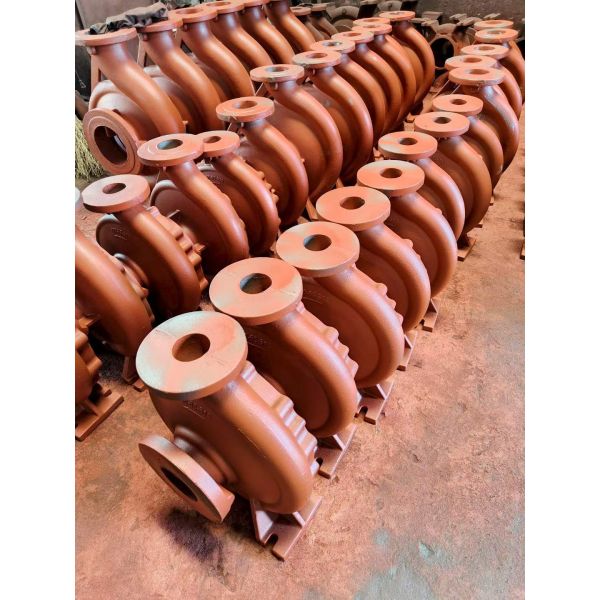 HT200/HT250 Gray Iron Water Pump Castings with Resin Sand Precision Casting for DN50-DN2000 Customizable Applications