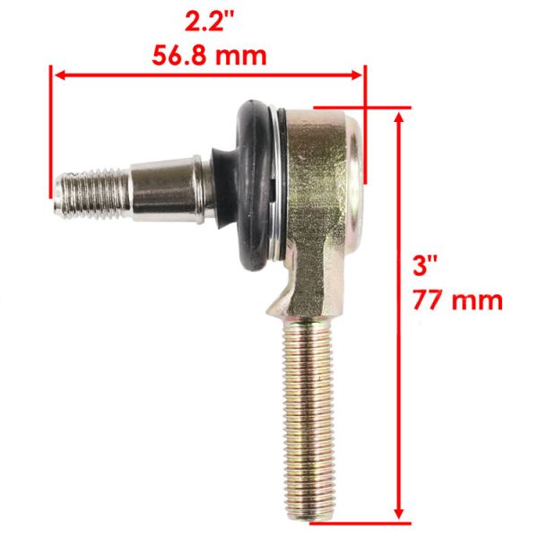 Metal ATV Inner Tie Rod End Replacement Kit for Yamaha YFZ 350 Banshee Custom Designed