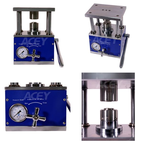 CR2016 CR2025 CR2032 Hydraulic Button Battery Disassembly Machine