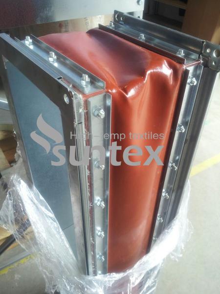 a borracha de silicone lateral grossa de 1mm revestiu compensadores flexíveis