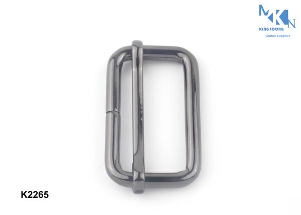 Iron Material Roller Bar Belt Pin Buckle Nickle Color For Canvas Bags 38mm Inner Size