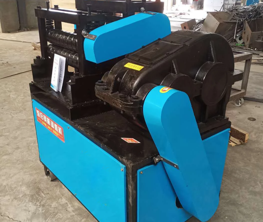25mm Abandonment Rebar Straightening Machine For Scrap Steel Bar