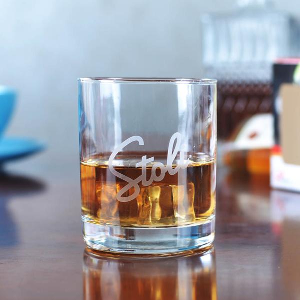 Machine Made 360ml 12oz Modern Whisky Glasses Breakage Resistant Rolled Rim