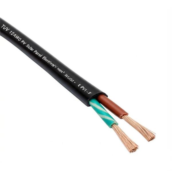 Fil électrique 4mm2 H1z2z2 - K PV1 de panneau solaire de TUV 12AWG picovolte - F