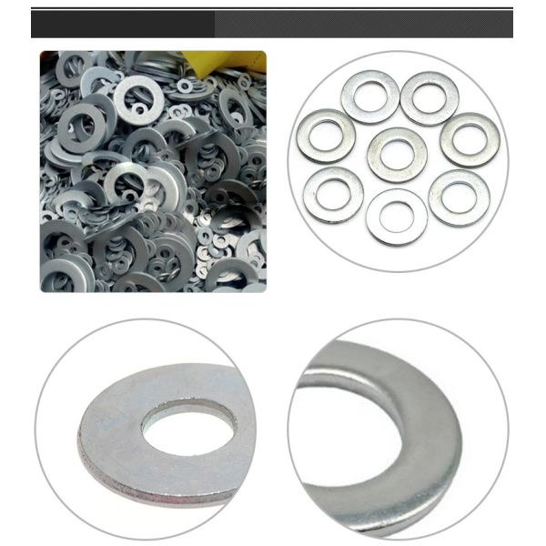 M3-M64 Zinc Plated Metal Flat Washers DIN125A / DIN9021 /USS/SAE OEM