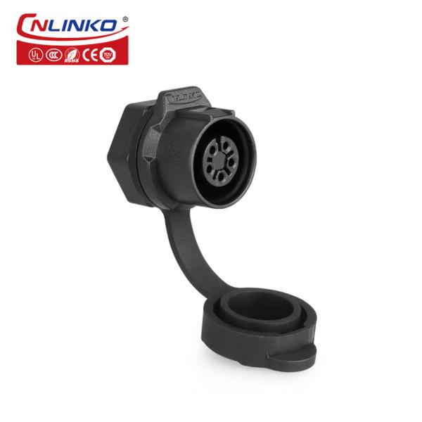 Water Resistance IP68 in Mated Cable Connector Outdoor Use M12 5 Pin Waterproof Connectors