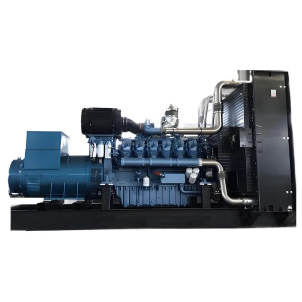 900KW 1125KVA Weichai générateur diesel électrique ensemble, 6 cylindres générateur diesel ensemble