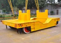 voiture de transfert de levage hydraulique du rail 50T, chariot croisé de transfert de rail de voiture de transfert pour la bobine de papier d'aluminium