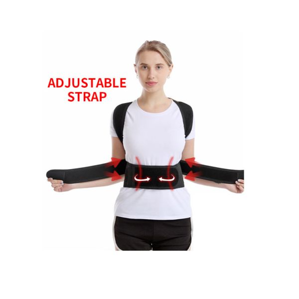 Steel bone support adult back posture correction with posture lumbar correction device