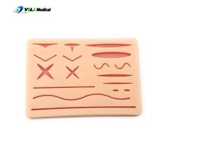 Realistic Skin Silicone Wound Suture Pad Trauma Simulation Training Wound