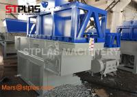Da protuberância plástica plástica do cilindro da tubulação do HDPE máquina plástica da retalhadora do eixo única