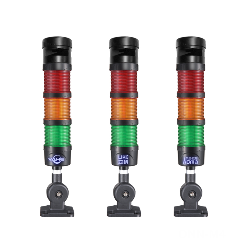 ONN-M4-Topbuzzer Multi Color Alarm Tower Buzzer Up To 110dB Custom Pole Length CNC