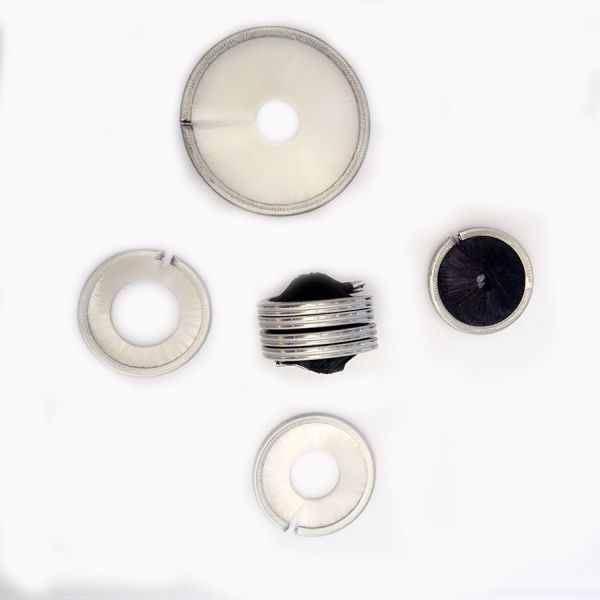 Щетки латунной спирали нити промышленные очищая