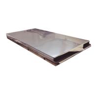 Placa de aço inoxidável laminada a alta temperatura 12mm do revestimento do espelho da folha dos SS 304 do preto de AiSi densamente