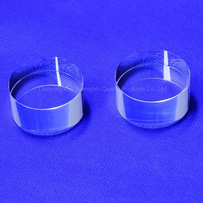 Fused Silica Quartz Glass Disc Premium Optical Lens Quartz Plate