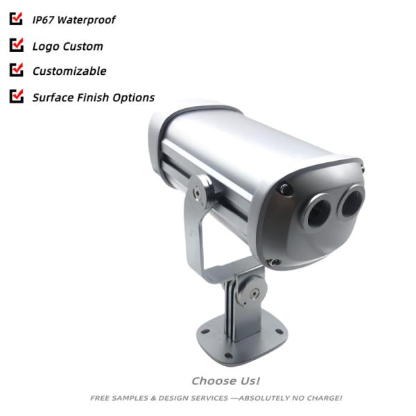 Eco Friendly ADC12 Die Casting Alloy Waterproof Aluminum Casting Alloys For Camera Enclosure