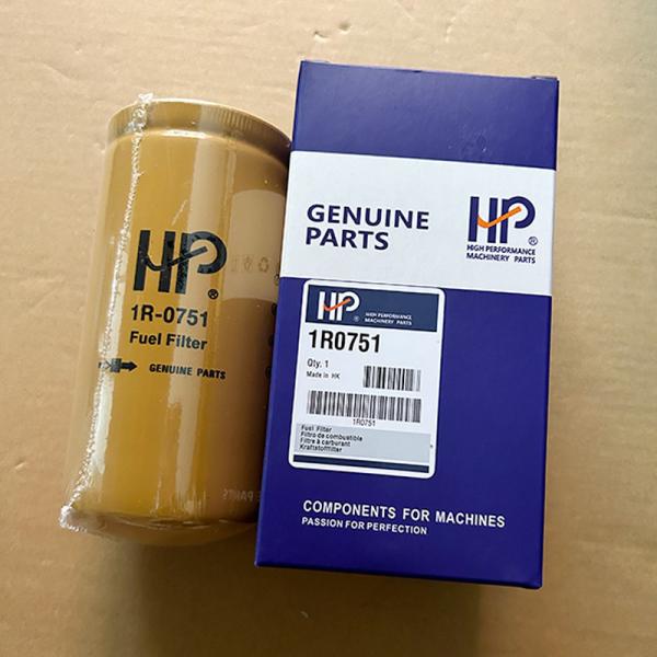Filtro de combustível para escavadeiras 1R0751 1R-0751 1R0750 1R-0750