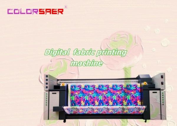 COLOR SAER  4pcs Heads I3200 Inkjet Plotter Digital Textile/ Fabric Sublimation Printing Machine