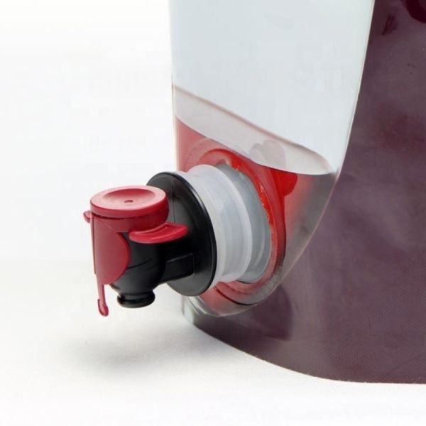 Disposable Stand Up Pouch Packaging PET Plastic For Liquid Juice Wine Coffee