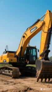 SY75c Old Sany Excavator , Second Hand Excavator Machine For Foundation
