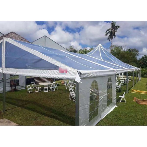 Waterproof UV Protection Aluminum 30x70m Clear Wedding Tent