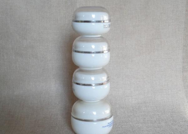 100ml Facial Mask Cream Glass Cosmetic Jars Opal White Clear Wide Mouth