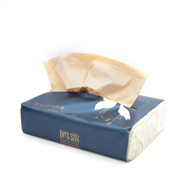 YASHI paper Chinese manufacturer bamboo pulp soft pack facial tissue