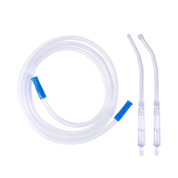 Class I High-Flow Yankauer Suction Set with 3 Years Shelf Life for Medical Airway Clearance