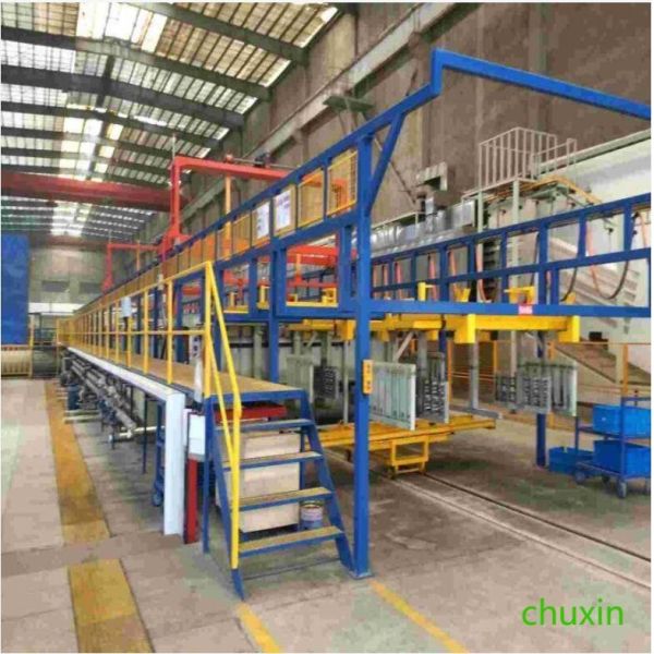 Local tinning line