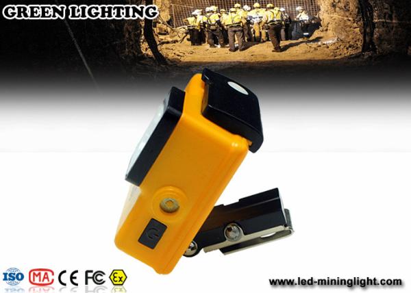 PC 6.4ah 3.7v Battery Cree Led Mining Light , Miners Lights For Hard Hats