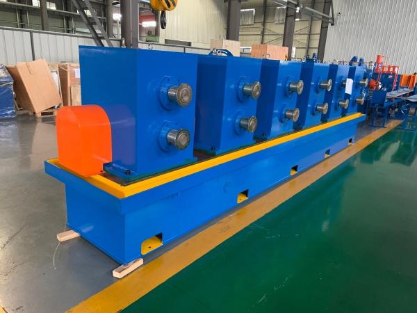 Square Metal Pipe Making Machine Aluminium Alloy Steel 450mm-550mm